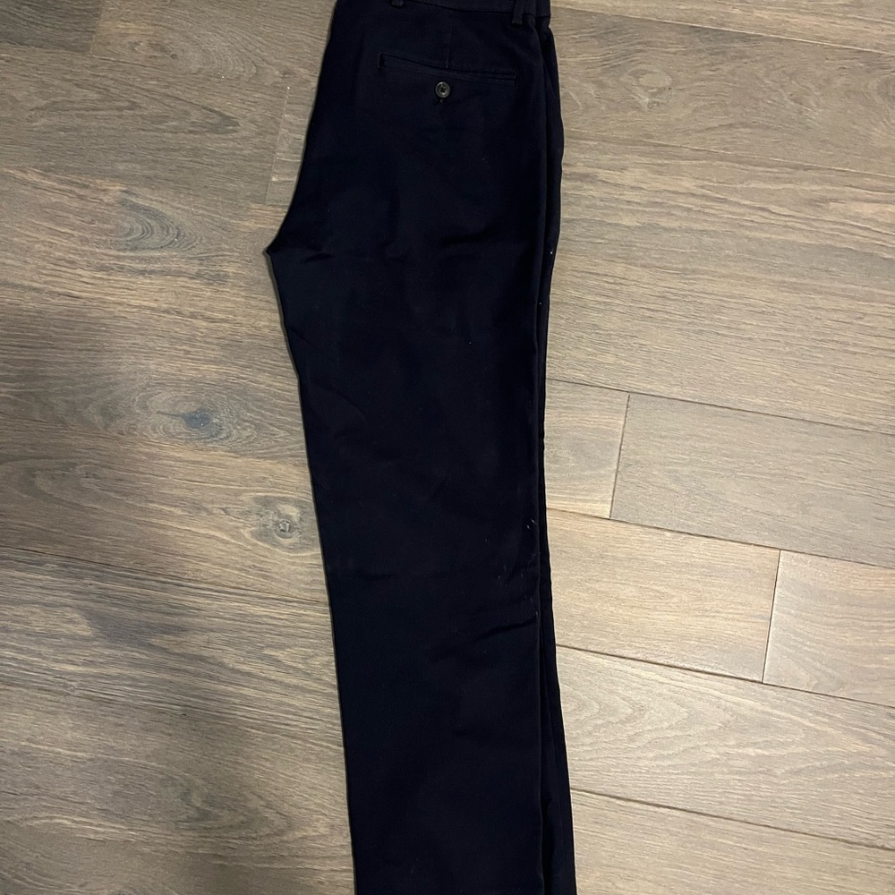 Men's navy blue Club Monaco chinos